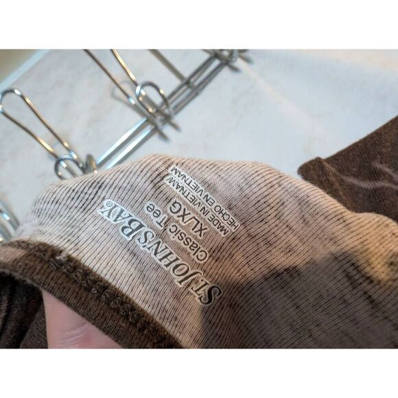 St. johns Bay Cotton 3/4 length sleeve t-shirt xl - Picture 3 of 3